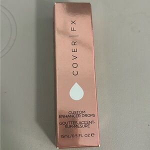 Cover Fx custom enhancer drops - rose gold (brand new)